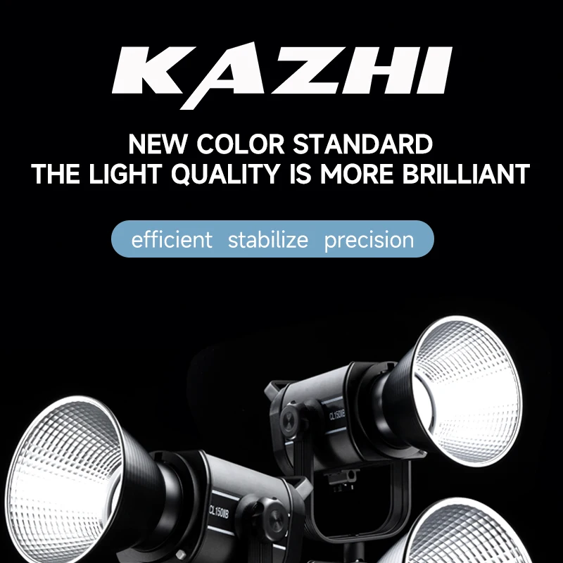 KAZHI Live Stream Studio 300W LED Video Light - Bi Color Temperature