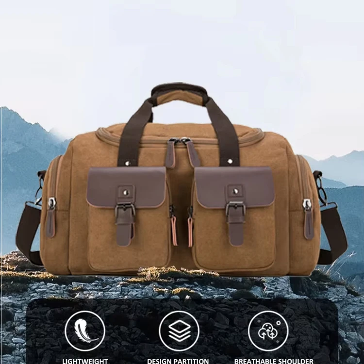 Large Capacity Luxury Fasion Sports Travel Luggage Bags Weekend