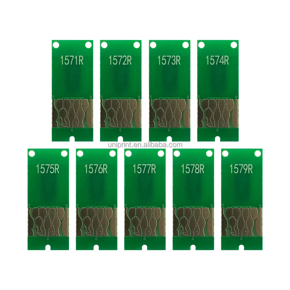 9colors Ink cartridge ARC Chip for EPSON Stylus Photo R3000 Printer157 1571 1572 1573 Auto Reset Chip