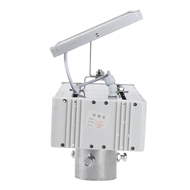 Предупреждающая лампа на солнечной энергии, двухсторонняя светодиодная сигнальная лампа, безопасность дорожного строительства, световой барьер, мигает ночью