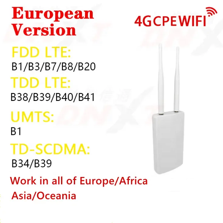 Most Popular 4G LTE Router with SIM Outdoor IP66 Router Wifi Wireless Router