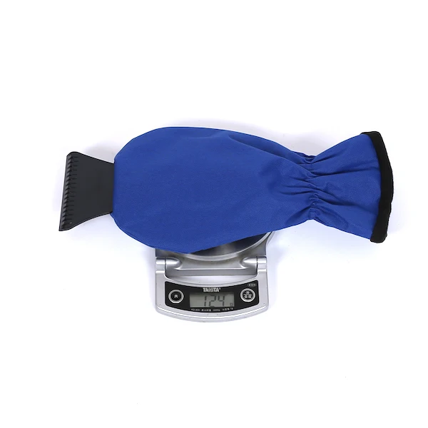 Снежная щетка с логотипом под заказ водонепроницаемая теплая перчатка для скребка льда лобового стекла автомобиля