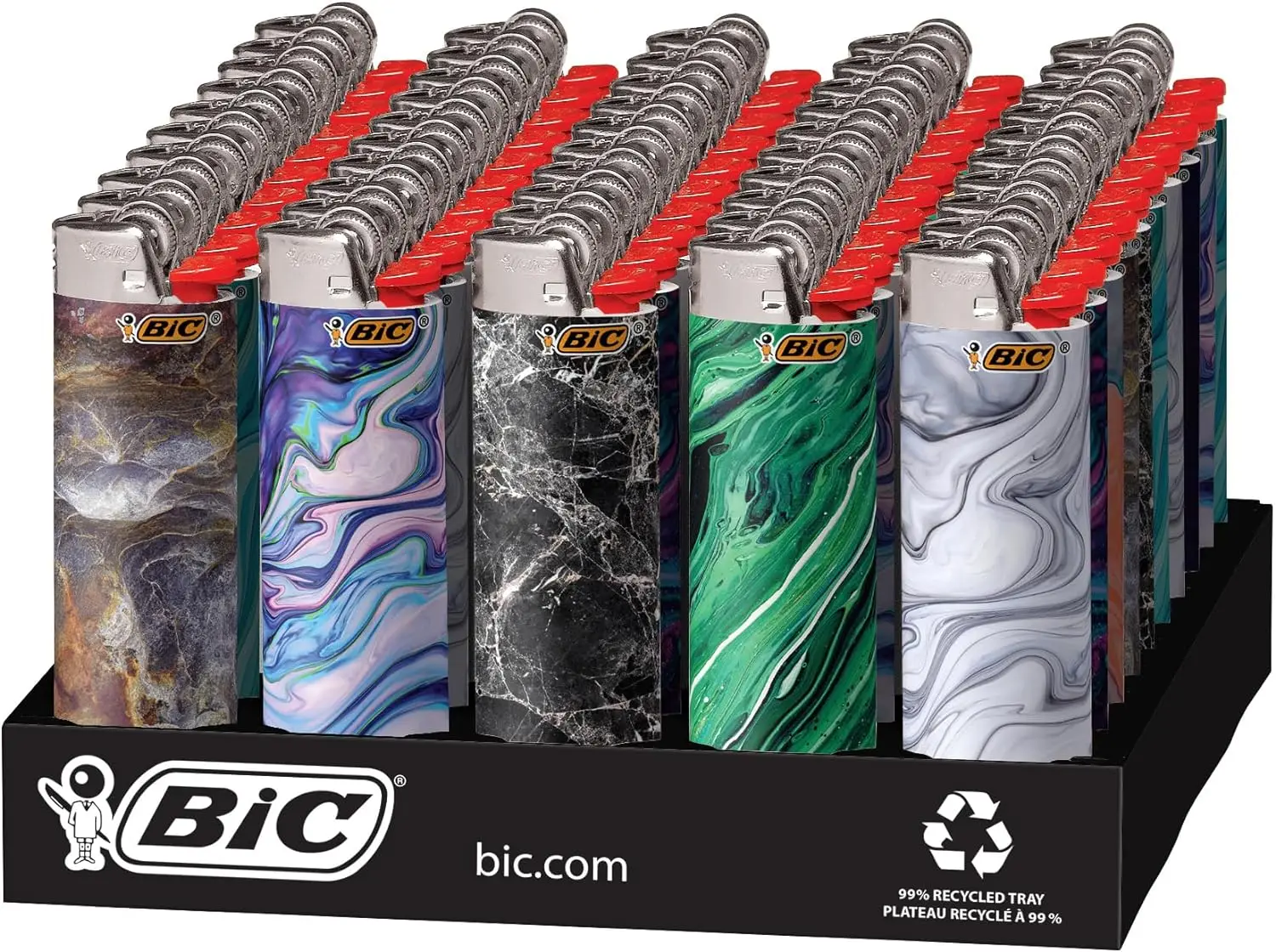 France Bic J26 J6 Plastic Gas Flint Lighters Smoking Disposable Lighter