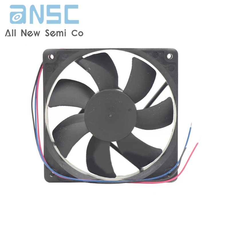 Original Axial flow fan AD1212HB-A76GL(HTC) 12V  120*120*25mm 0.37A Three-wire speed measuring fan for ventilation and cooling