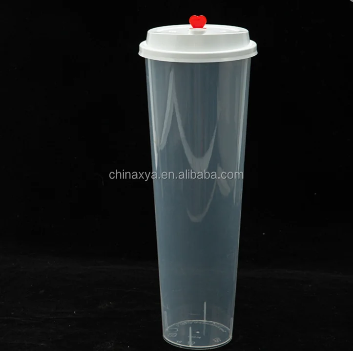 Customised 16oz 20oz 24oz  32oz PP Hot Cold Drinks Disposable Plastic Milk boba Tea Cups with Lid factory