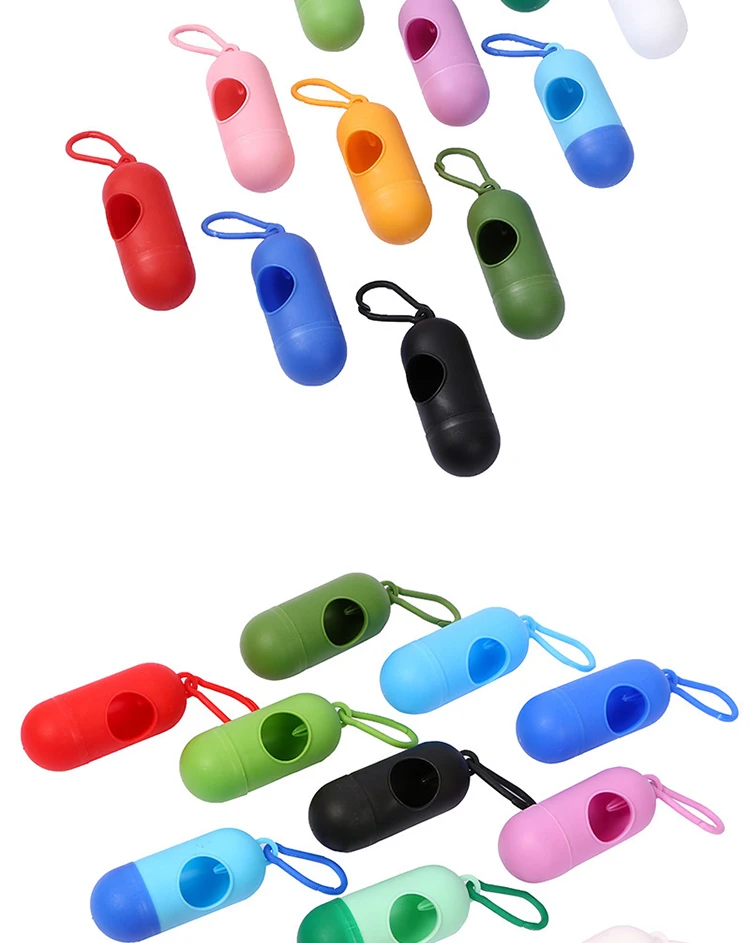 Dog Accessories Outdoor Plastic Luxury Dog Waste Poo Poop Bags Holder