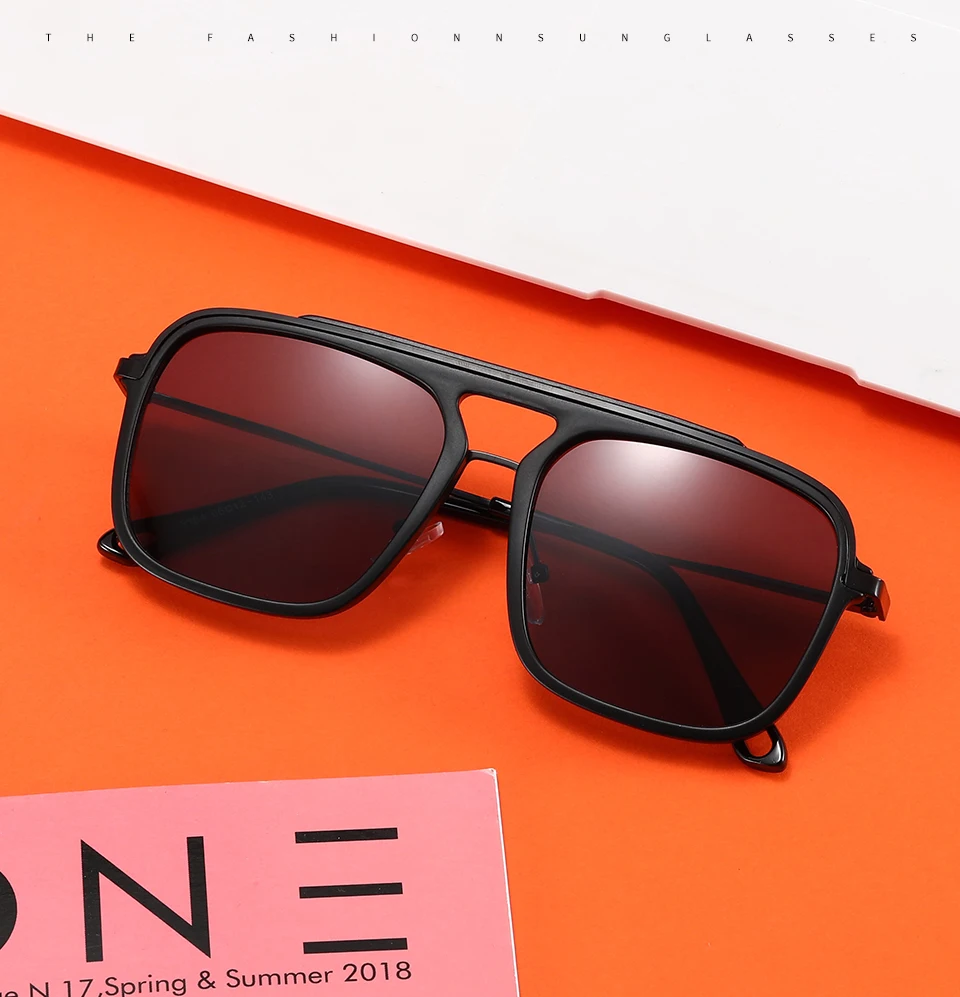 Superhot Eyewear 15061 Fashion Metal Frame Uv400 Gradient Shades