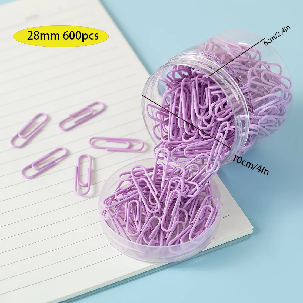 Hot Wholesale Custom Logo Reusable Colorful Paper Clips in Office Stationery Promotional Business Gifts