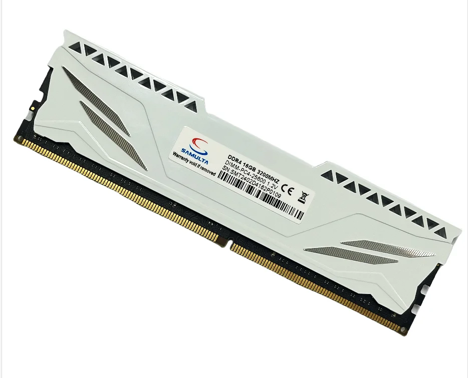 DDR4 PC4 8GB/16GB 3200MHz Desktop RAM with Heatsink REG ECC 1.2V Supply Voltage 3-Year Warranty