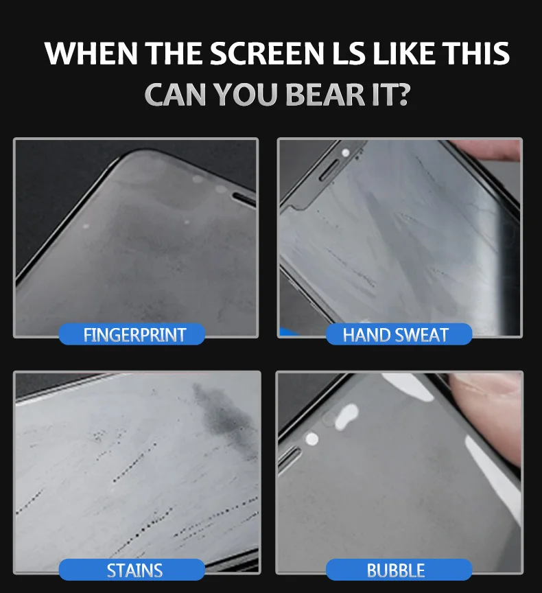HVT ESD Privacy Tempered Glass Screen Protector For IPhone X-16 Series - Anti-Spy, 9H Hardness, Full Cover