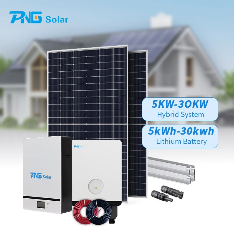 Complete Kit Solar Systems Power Home 12Kw 14Kw 16Kw 18Kw Off Grid Energy Solar System With Solar Panels
