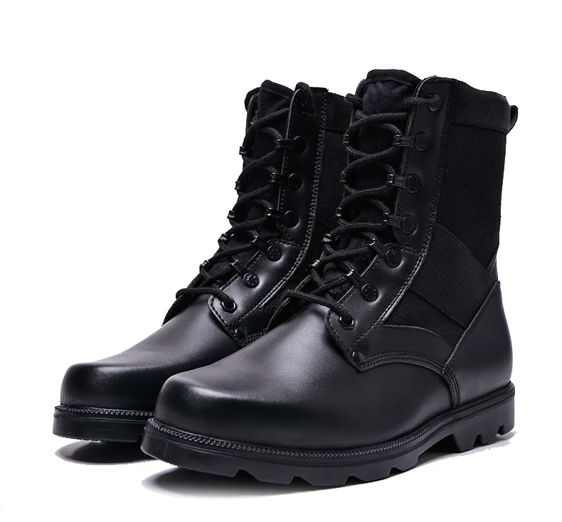 Custom Boots Leather Rubber Tactical Combat Boots For Men - Buy Boots ...