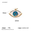 Evil Eye Colorful pave