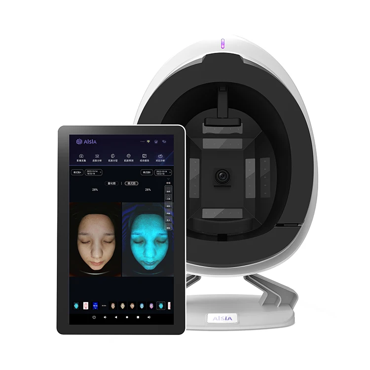 AI Intelligent Face Care Portable Magic Smart Imaging Mirror Skin Analyzer Beauty Equipment