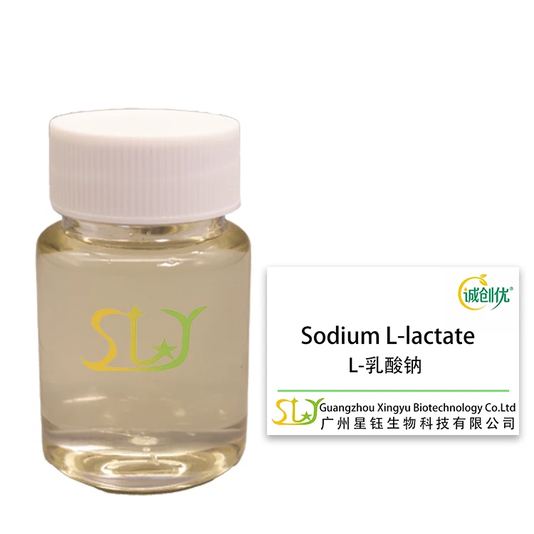 Free Sample Cosmetic Grade Sodium Lactate 60 Low Price Sodium Lactate