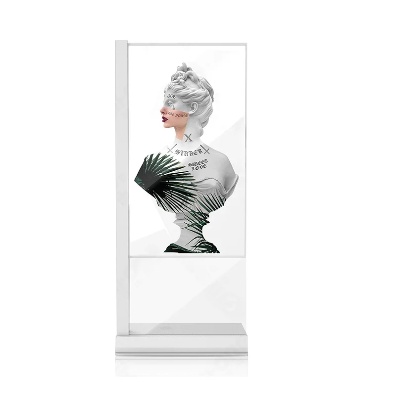 55-Inch LW550JUL-HMA1 OLED Screen E-Paper Modules Transparent Digital Signage Display for Intelligent Advertising Amoled Type