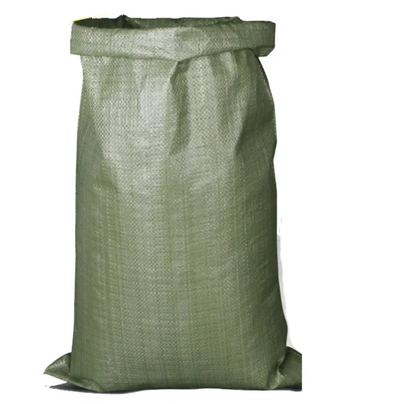 Dark green construction waste bags, 55x95cm