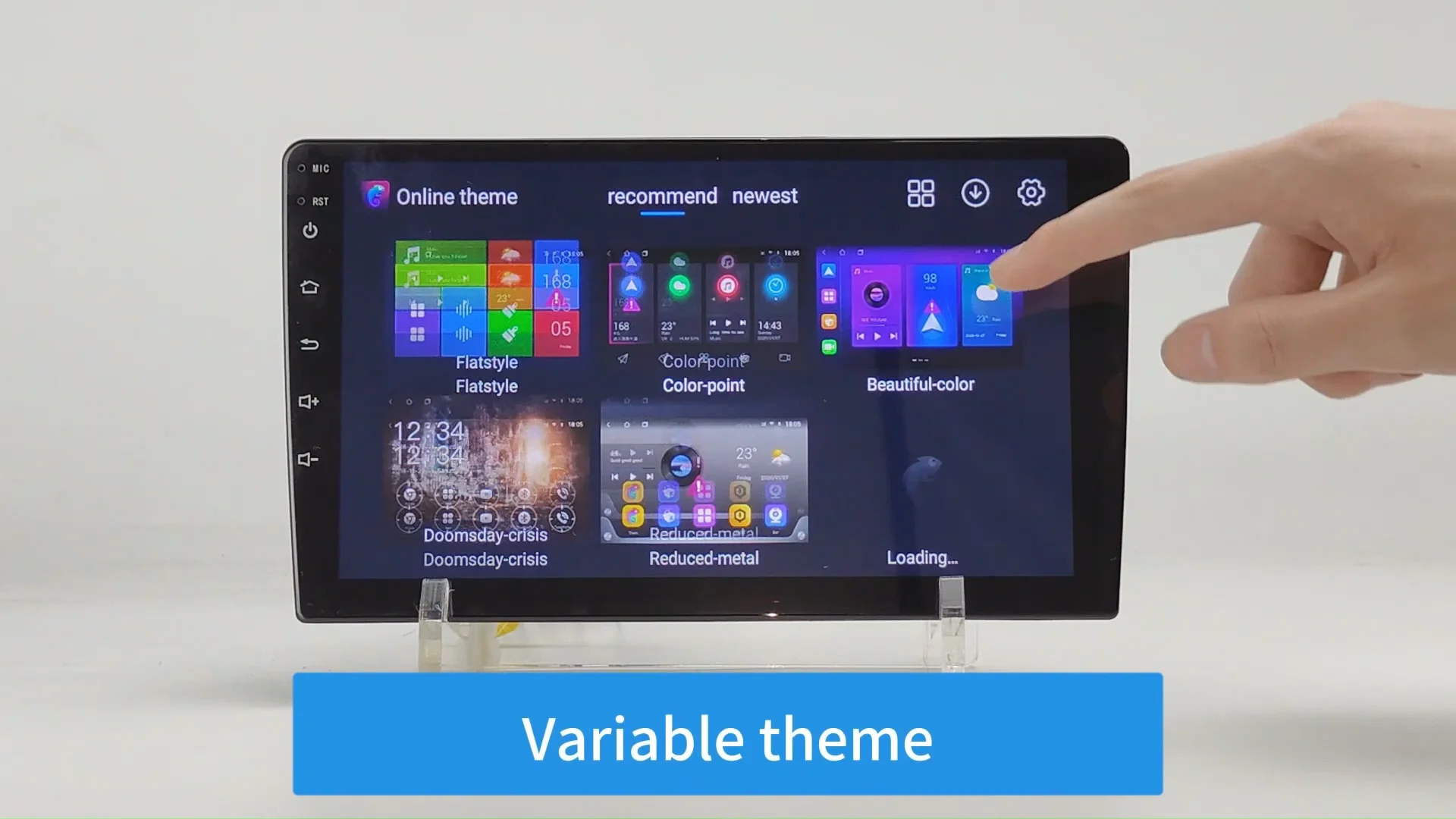 Wholesale Ts18 4g Lte Stereo 9" Car Play Android Screen With Am Fm Rds 8 Core 36 Band Equalizer