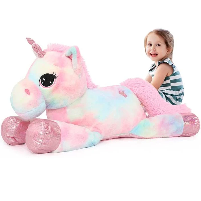 Rainbow Unicorn Plush Toy Cute Unicorn Stuffed Animal Gifts For Girls ...