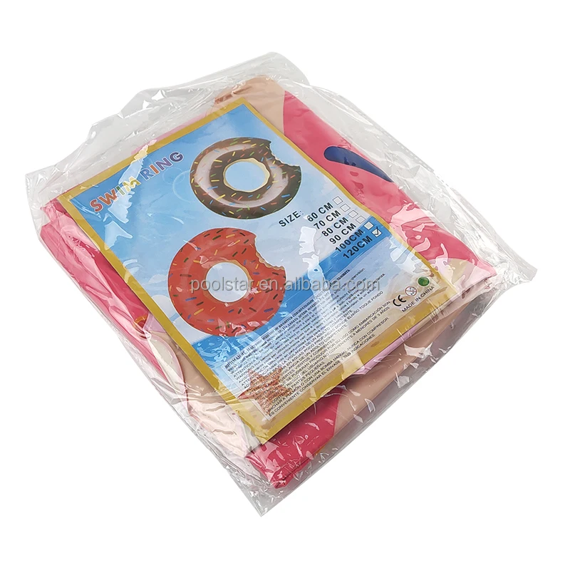 Надувные плавающие кольца из ПВХ и ПЭ экологически чистые трубки для плавания пончиков взрослых детей с настраиваемой печатью логотипа