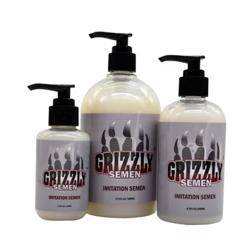 GRIZZLY Simulated Semen Lubricant for Men and Women Used for Aftercourt Sexual Fun Water soluble Brushed Viscous Adult Product