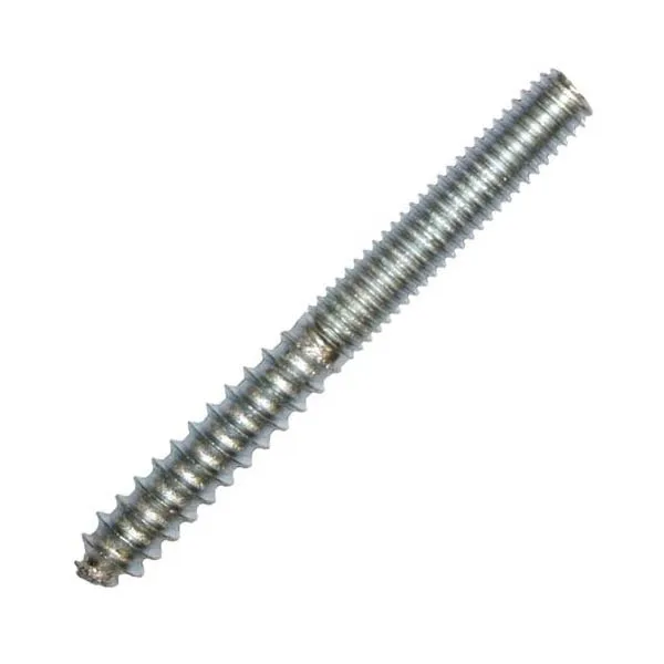 Factory galvanized carbon steel Double end Threaded Hanger Bolts Dowel Screw