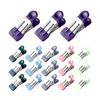 10 pièces colorées - Lilas Violet