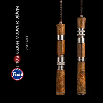 Demon Hunter Magic Shadow Fourth Generation Horse Mouth Rod Fuji Guide Ring Soft Tune Carbon Straight Gun Handle Micro Luya Rod – Soft Lure – view 4