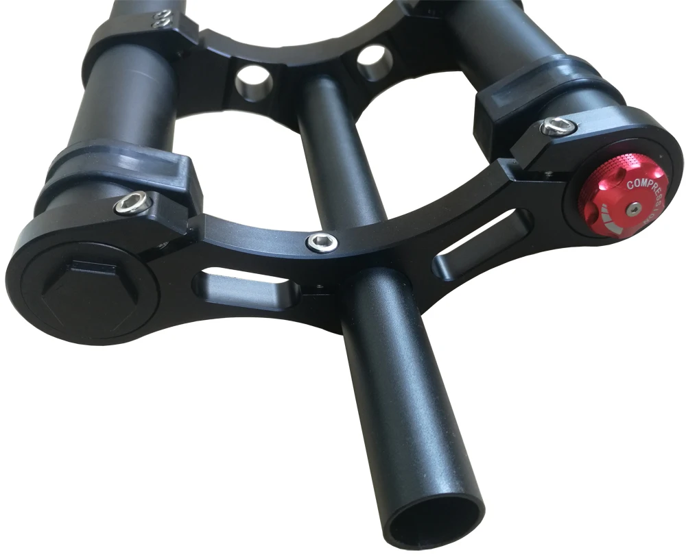 🚲 Fourche Pneumatique Double épaule 20"x4.0 Pour VTT / Vélo électrique - 135mm