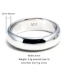 Silver 6mm