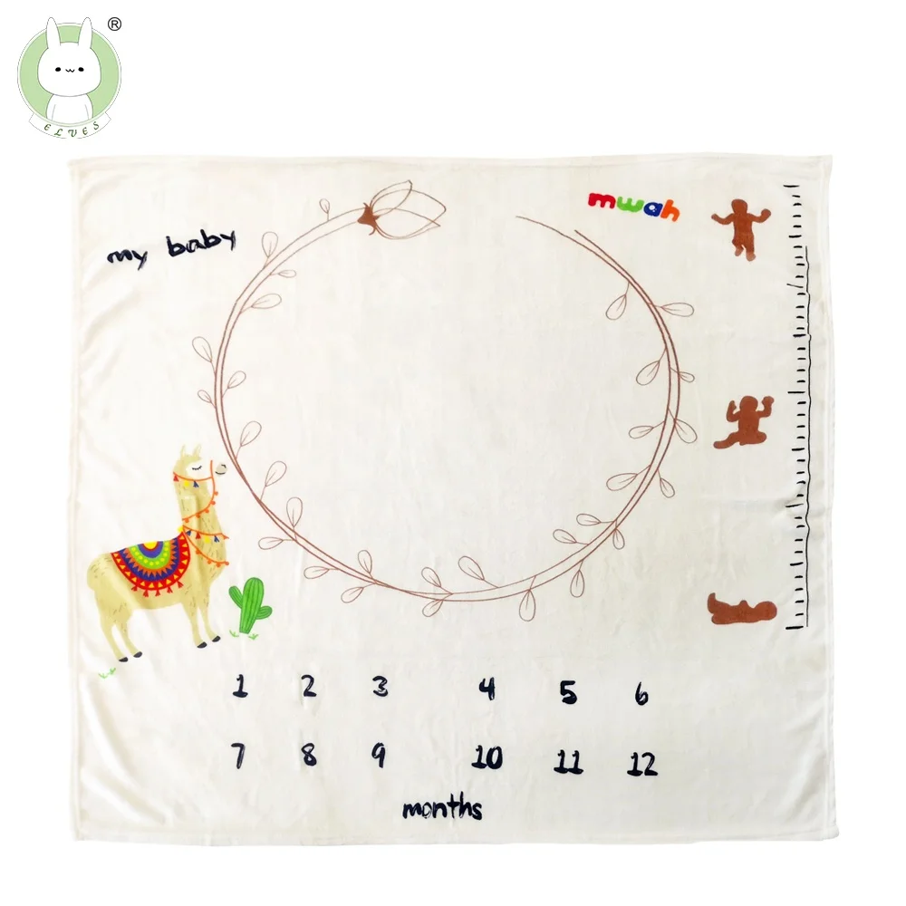 Soft Fleece Blankets for Newborn Photography Customizable