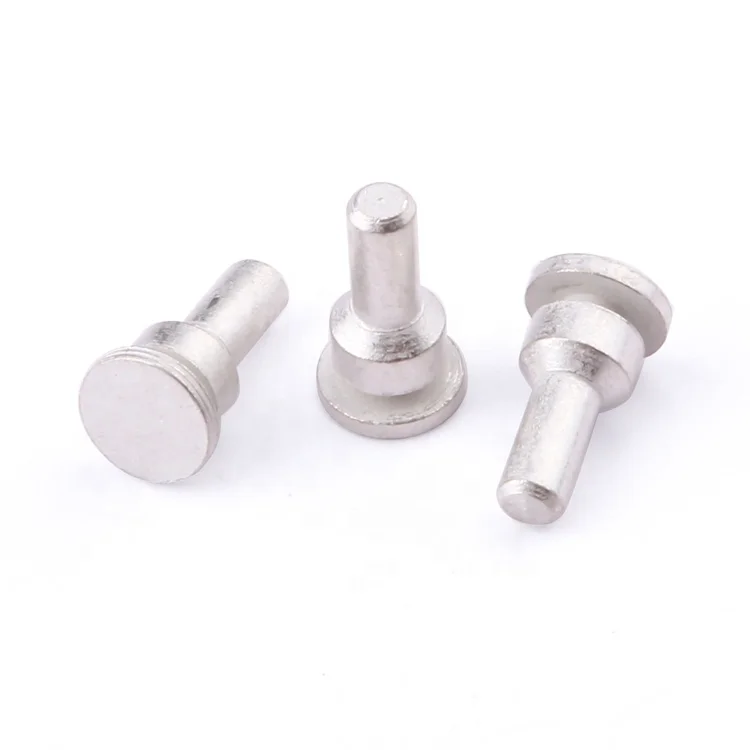 Non-standard customization fillister head step rivet tail chamfer aluminum plain