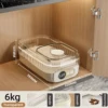 Transparent 6kg rice capacity