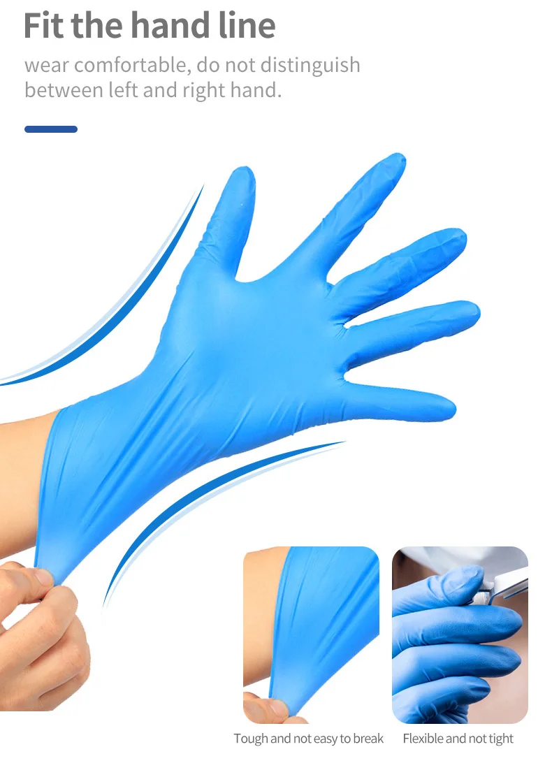 nitrile gloves electrical insulation