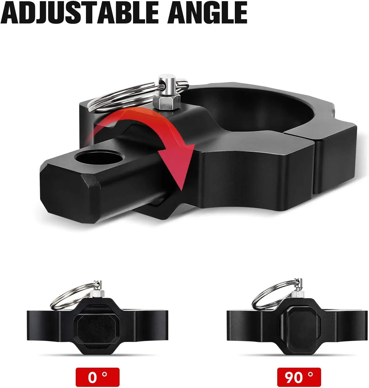 ATV/UTV Запчасти и аксессуары Поворотный LED кнут свет гибкая штыревая антенна кронштейн для UTV ATV 1 8