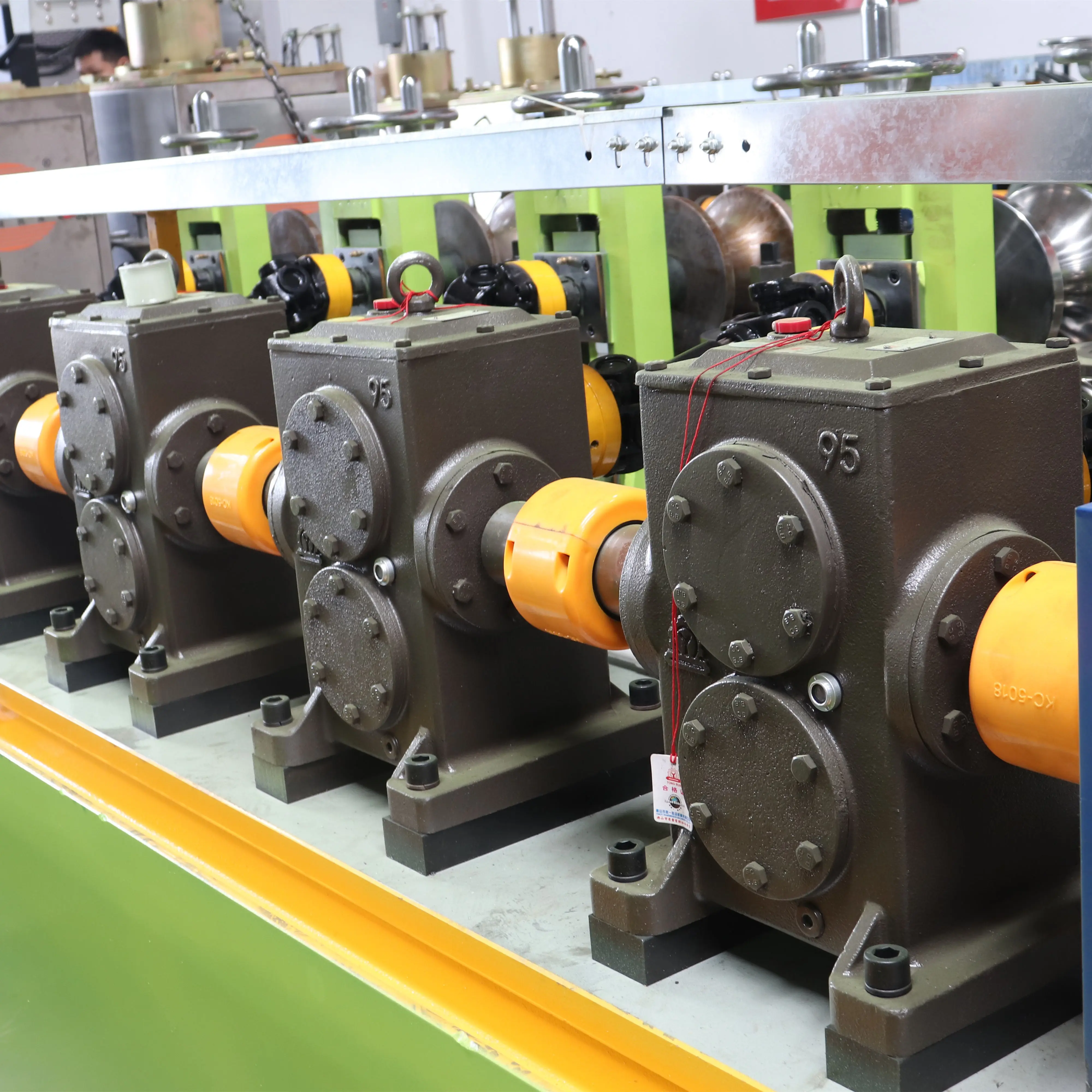 Automatic Longitudinal Welded Stainless Steel Seam Ss Tube Making Pipe Machine Plant Production Line Price Hot Sell Uzbekistan