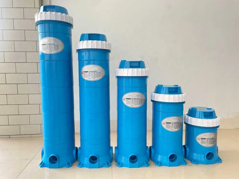 China Swimming Pool Cartridge Filter Filter Cartridge Housing CF25 Polyester Fiber Paper Core Cylinder Filter