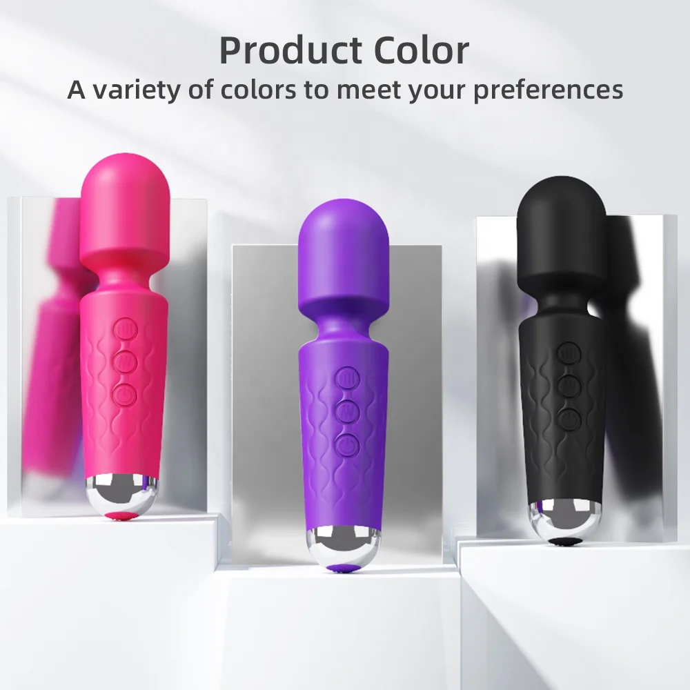 Wholesale Mini Powerful Clit Vibrator for Woman Clitoris Vibrating Massage AV Wand Erotic Mini Wand Vibrator