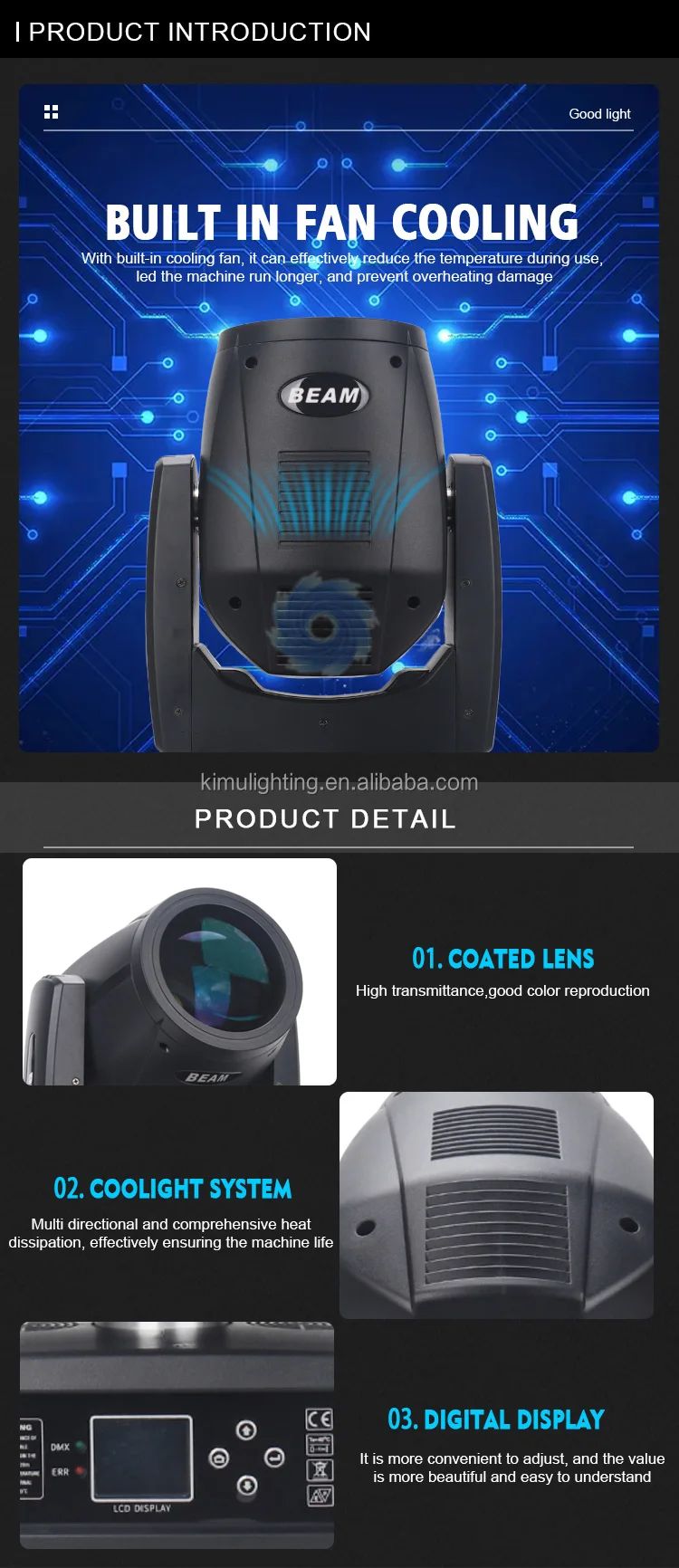 光るちゃぶ台ビリヤード Bulb Beam Moving Head 7R Beam 230W Touch Screen Beam For DJ