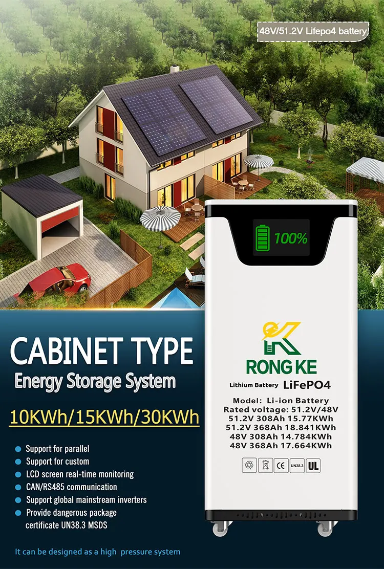 15kwh 10kwh Floor Mounted Solar Battery Ess Lifepo4 For Home Removable