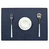 Set de table en tissu bleu