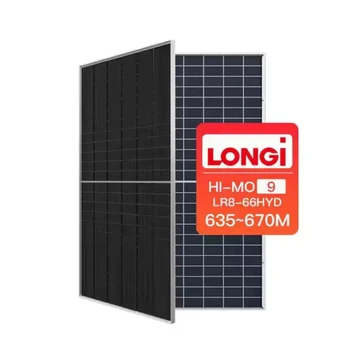High Performance PV Module Longi Hi-Mo 9 LR8-66HYD 635W-670W Solar Panel HPBC2.0 Cell Bifacial Solar Module Solar Roof Tiles