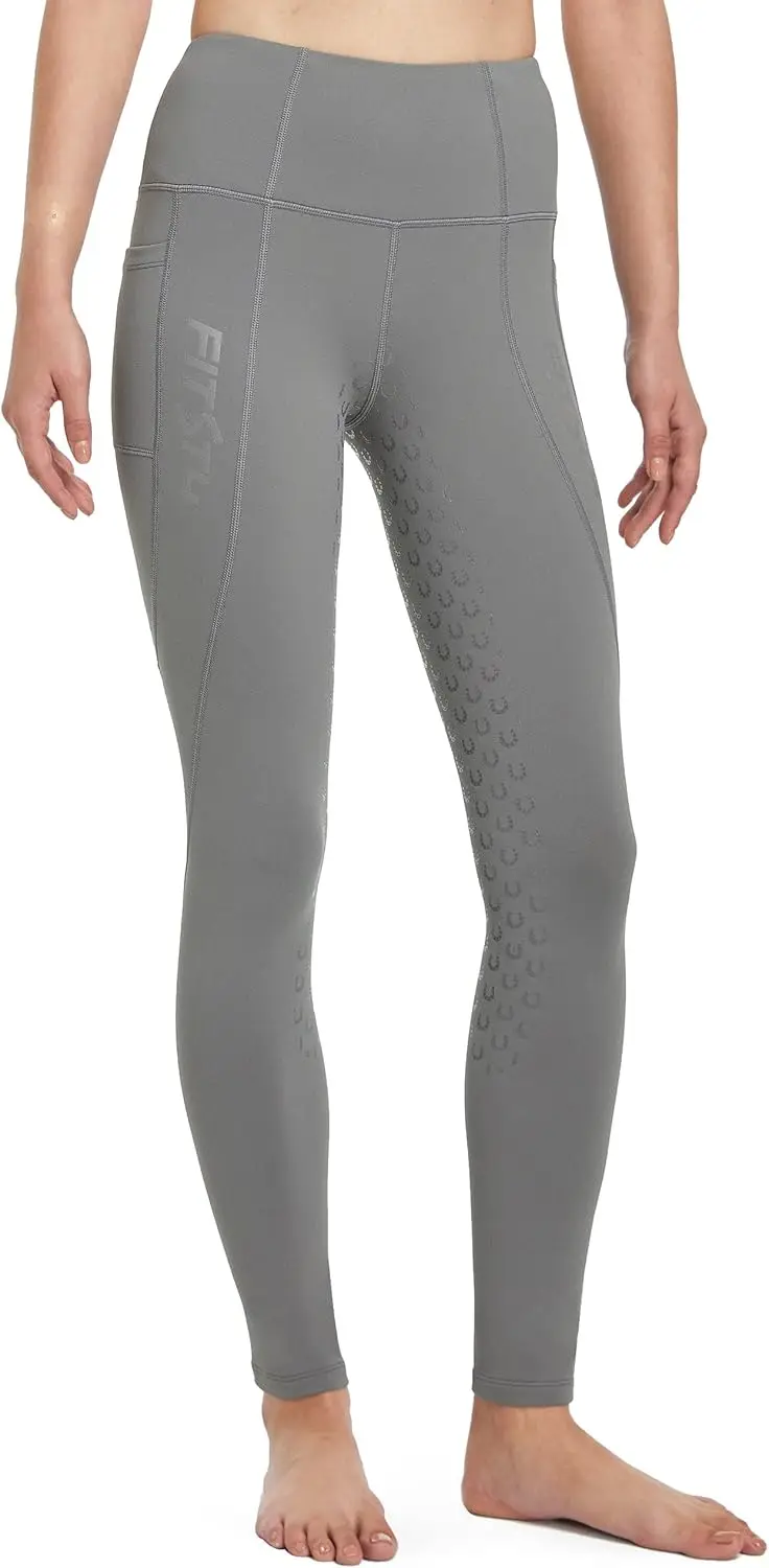 Leggings Termici Invernali Donna Con Tasche - Foderati In Pile, Vita Alta, Elasticizzati, Per Sport E Quotidiano - Foto 2