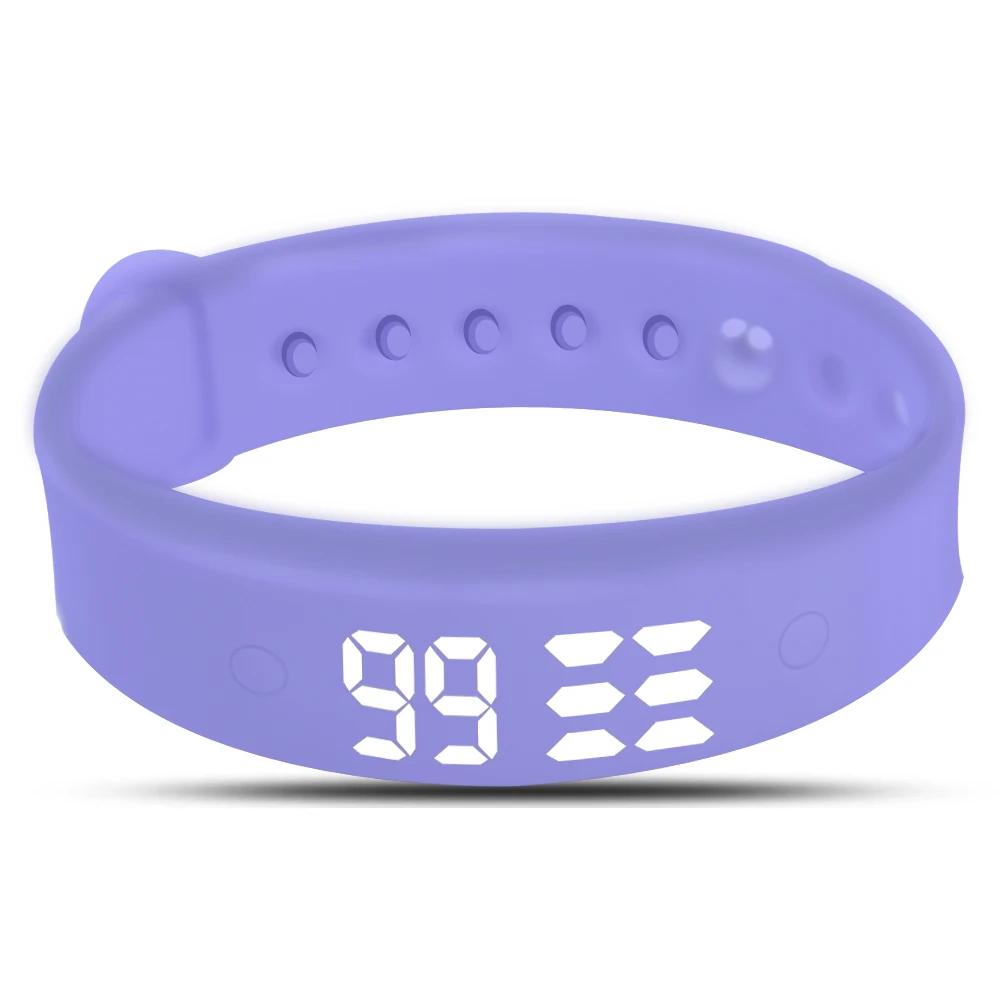 15 Alarm Pill Alert Vibrating Alarm Watch Waterproof Smart Led Digital Sport Watch with Stop Watch