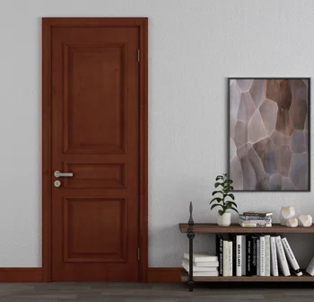 Nordic oak traditional Style wooden interior door with door frame designs