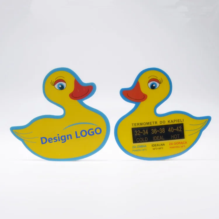 Thermomètre De Bain Bébé Canard Flottant - Écran Lumineux Et Mesure Précise