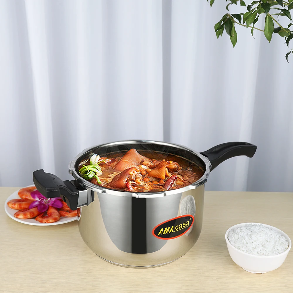 Italian Stainless Steel 7 Liter Pressure Cooker Premium Quality Product