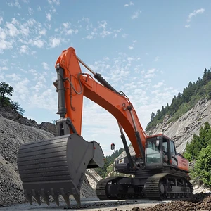 Earth-Moving Machinery Large Hydraulic Crawler Digger Excavator Machine Heavy Equipment Doosan Excavator for Sale