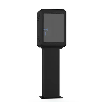 New Outdoor IP65 Floor Stand with Metal Enclosure EV Car Charger Protective Box with Glass Door NEV Parts & Accessories