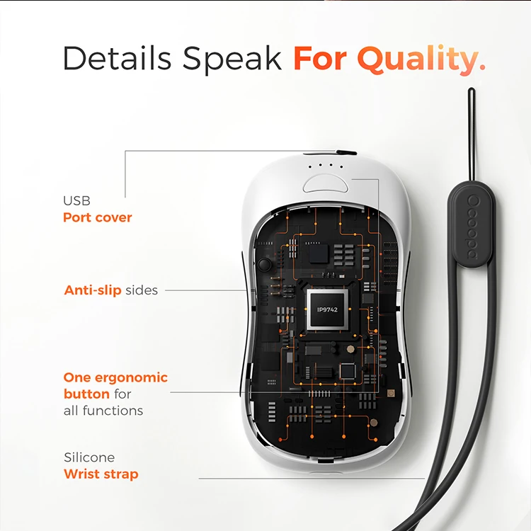 Electric Hand Heater Mini Portable Power Bank Hand Warmer
